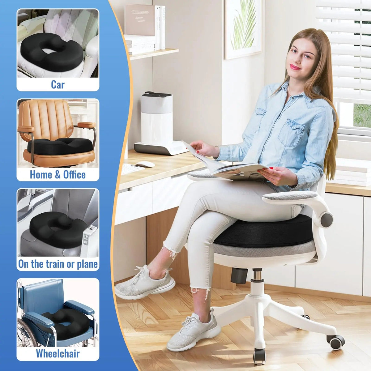 Velmesta Supportive Comfort Ring Cushion