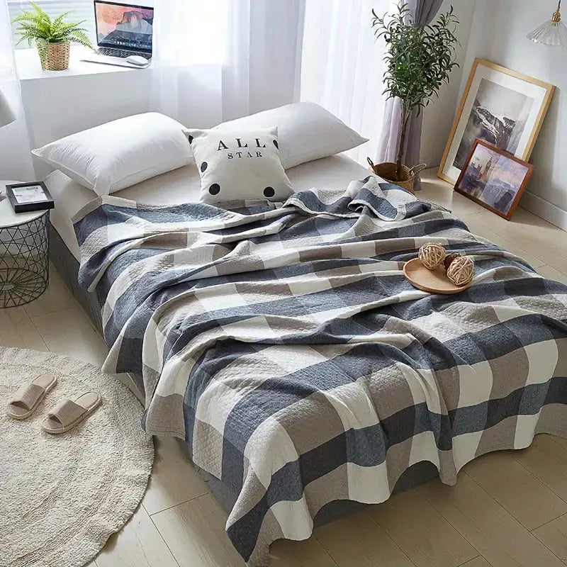 Velmesta Relaxed Boho Cotton Quilt