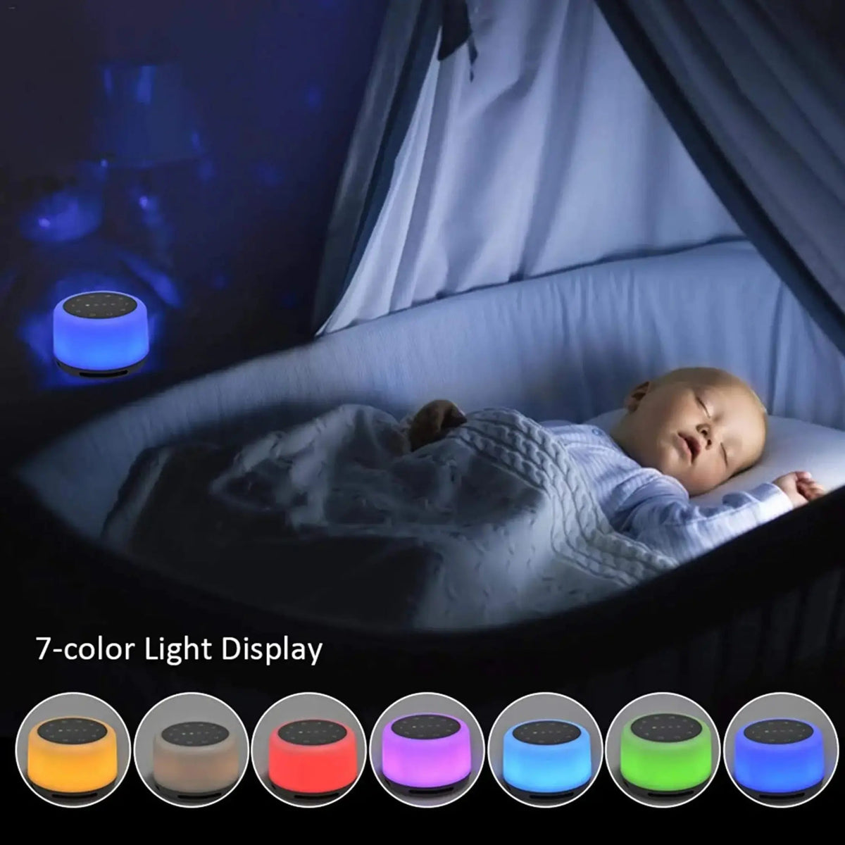 Velmesta Portable White Noise Machine view 2