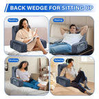 Velmesta Angled Bedrest Reading Pillow