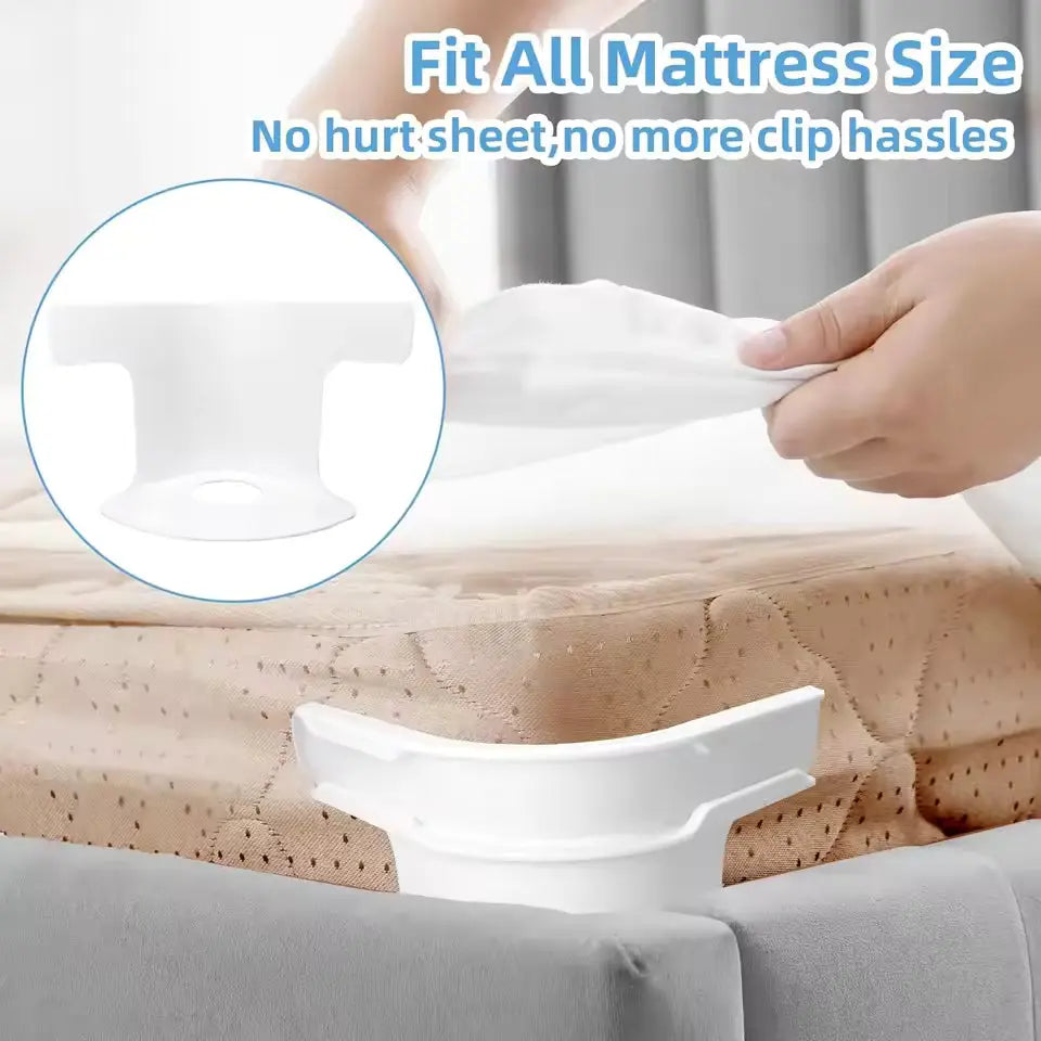 Velmesta Non-Slip Sheet Gripper Strap Set