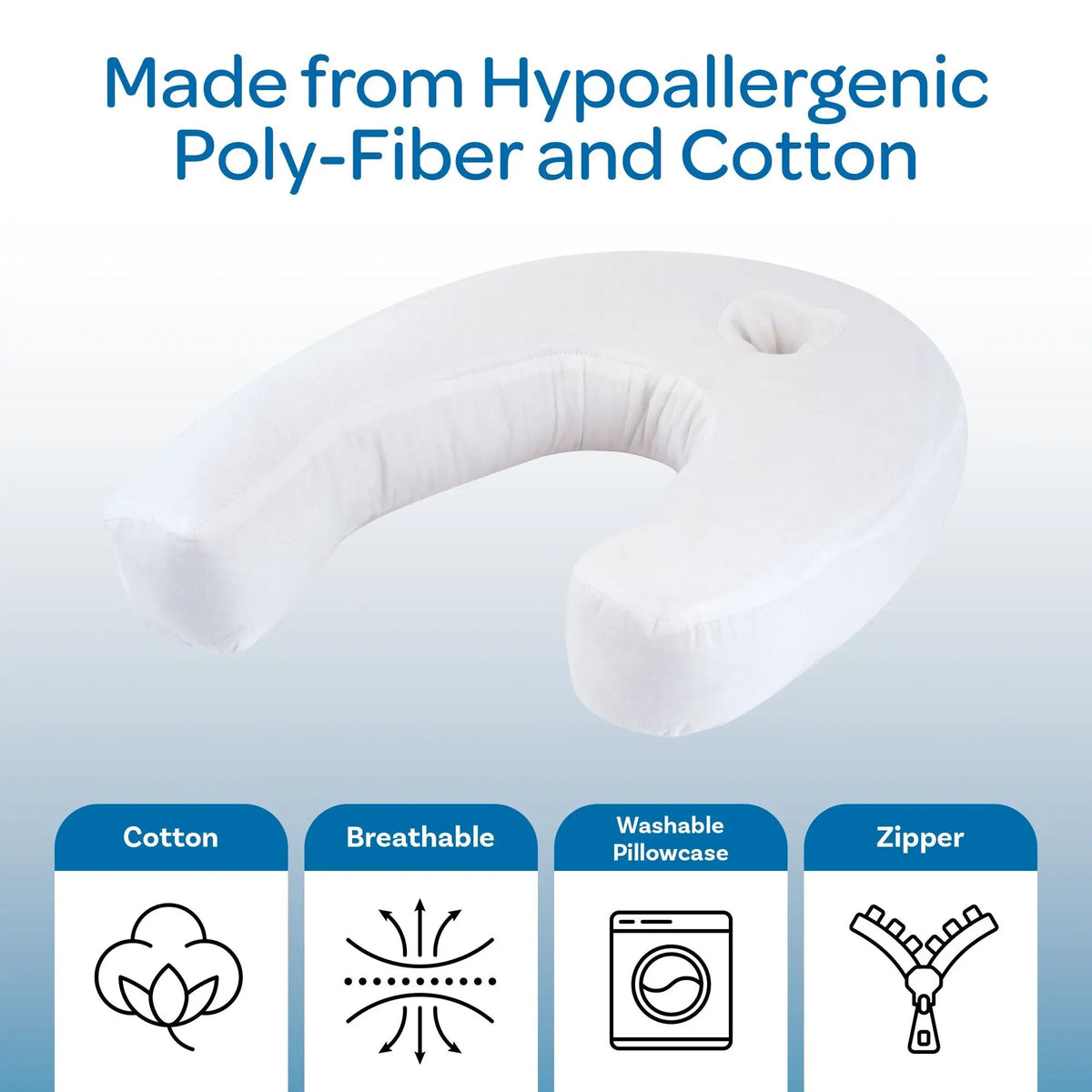 Velmesta U-Shape Contour Pillow