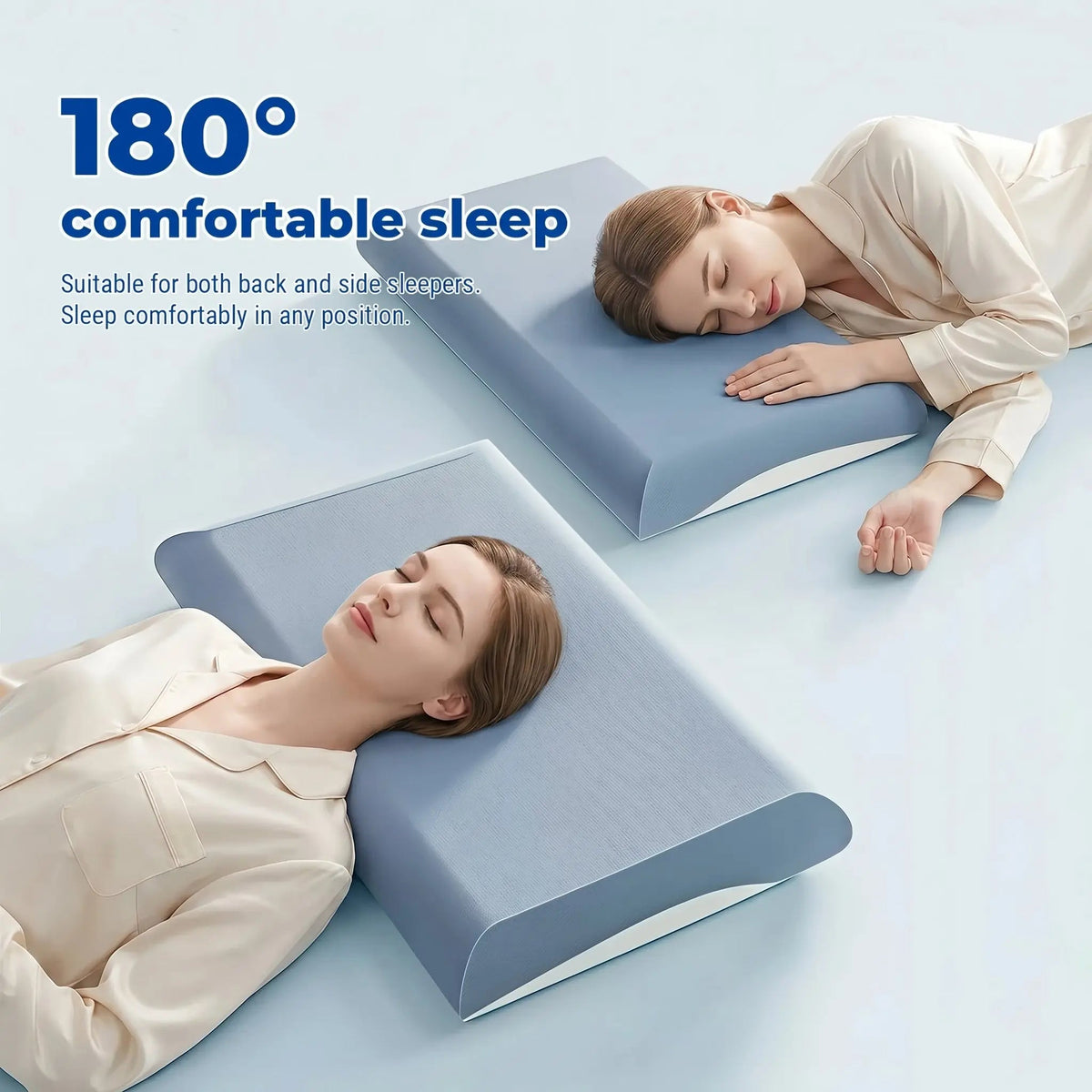 Velmesta Ergonomic Cervical Support Pillow