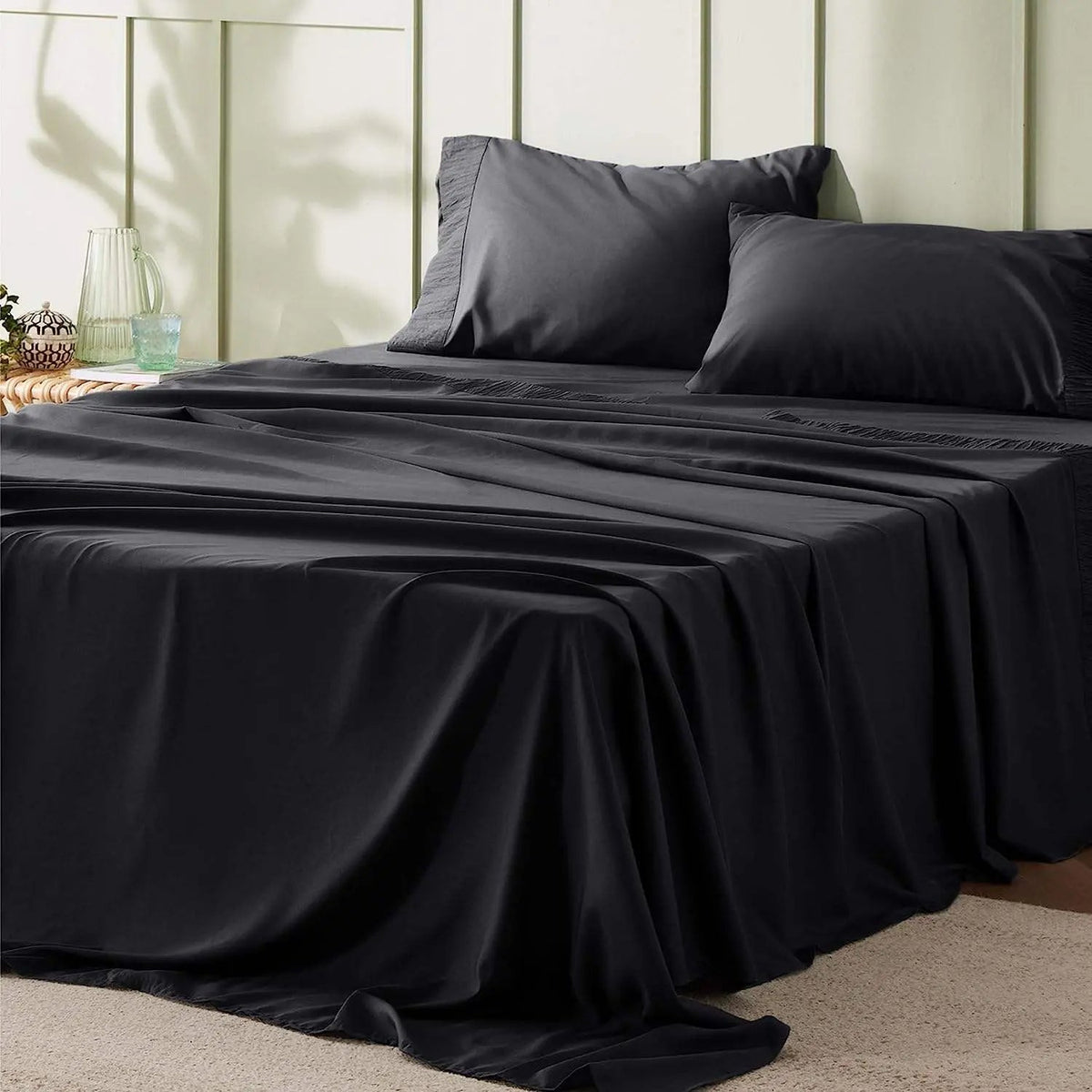Velmesta Coordinated Microfiber Sheet Set