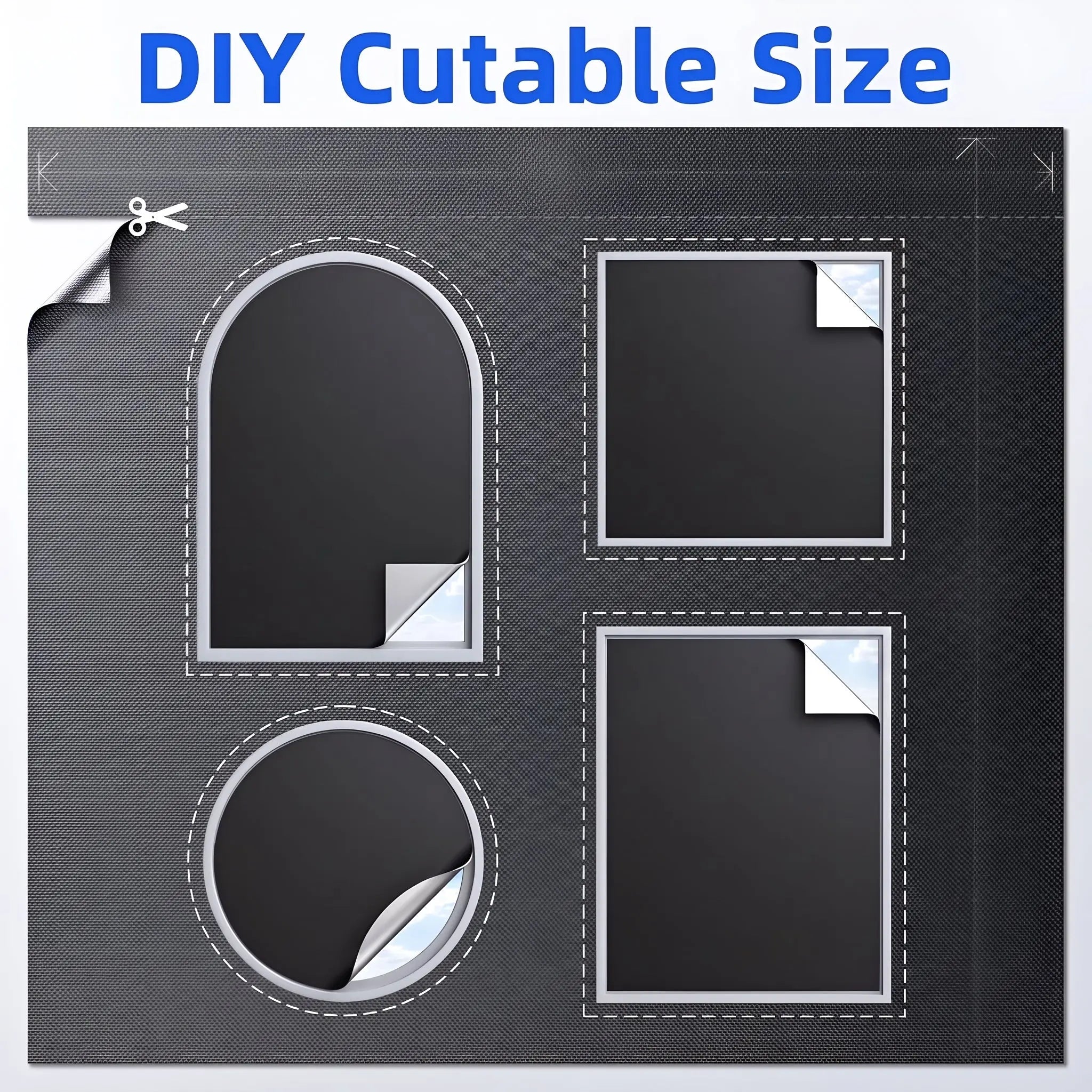 Velmesta Magnetic Blackout Window Shade