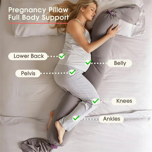 Velmesta Adjustable Pregnancy Body Pillow