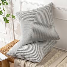 Velmesta Textured Rust Boho Throw Pillow