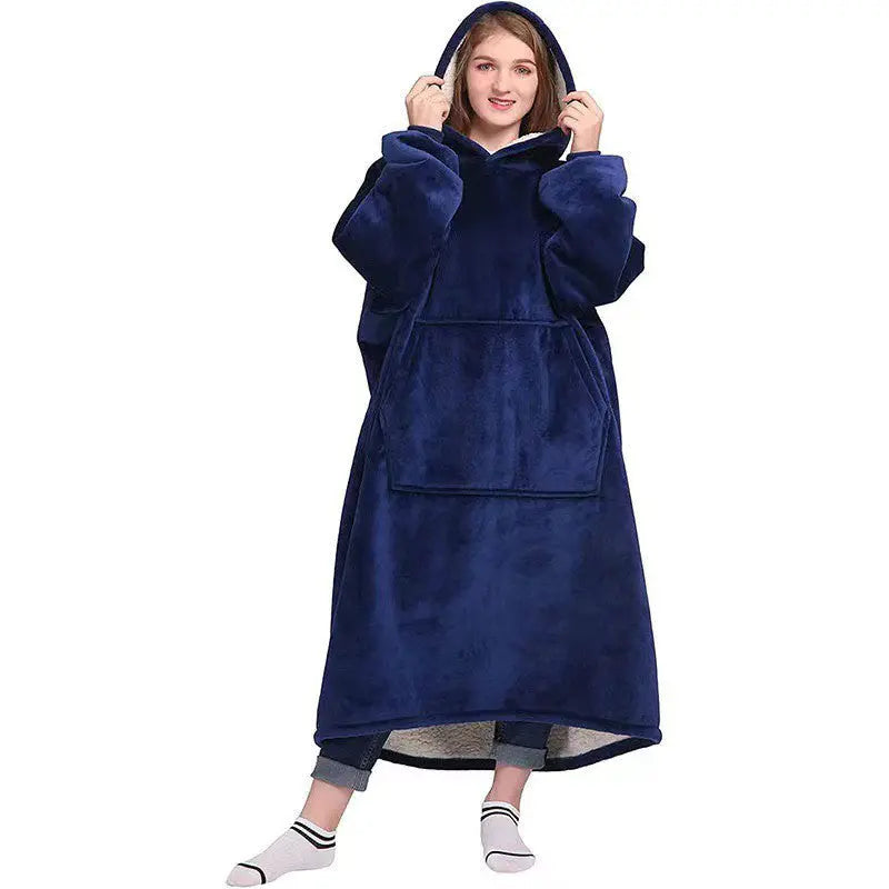 Velmesta Reversible Plush Snuggle Hoodie