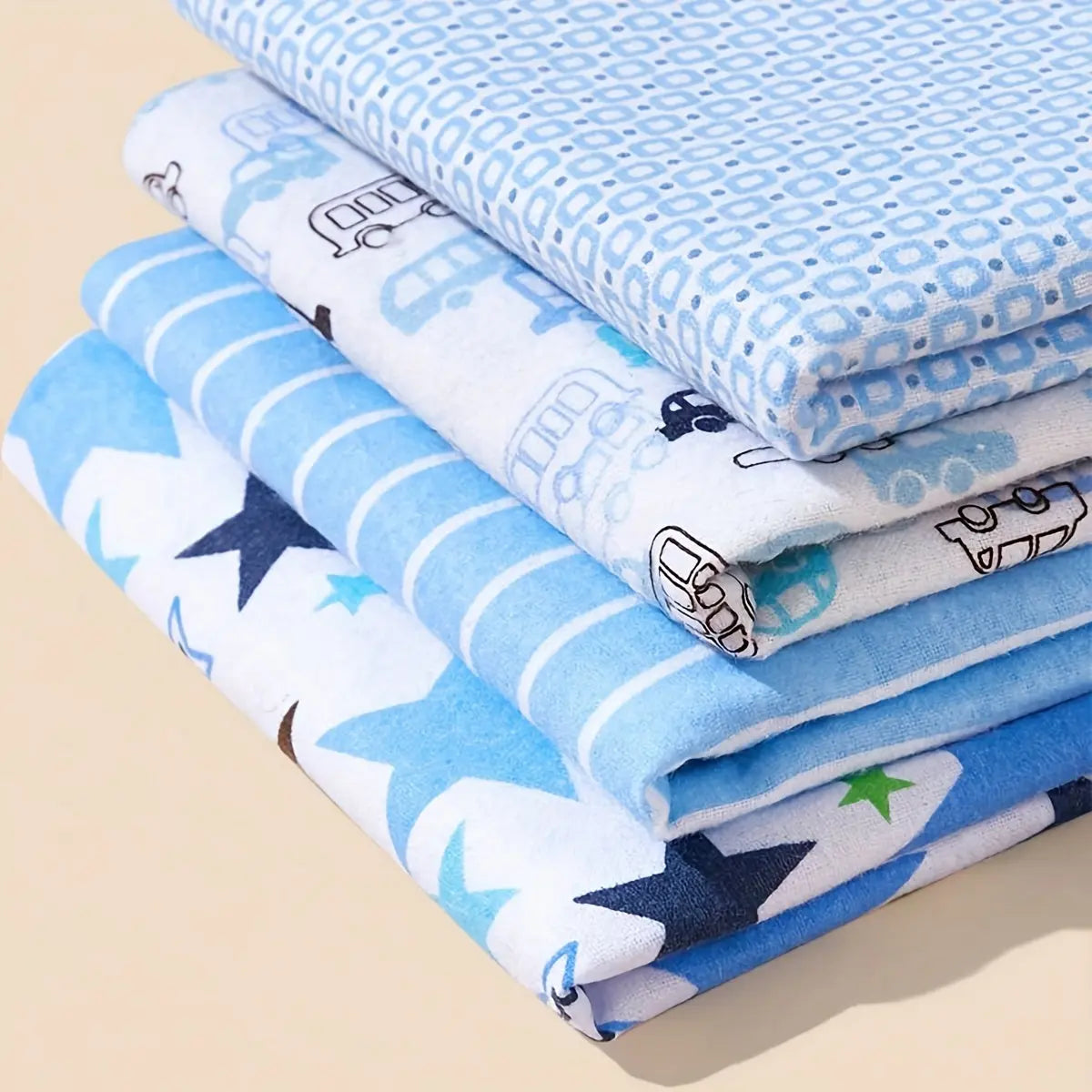 Velmesta Soft Cotton Baby Swaddle Blanket Set