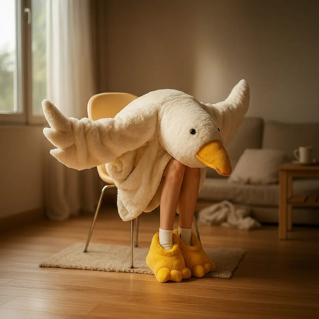 Velmesta Oversized Hooded Robe for Cozy Winter Homewear