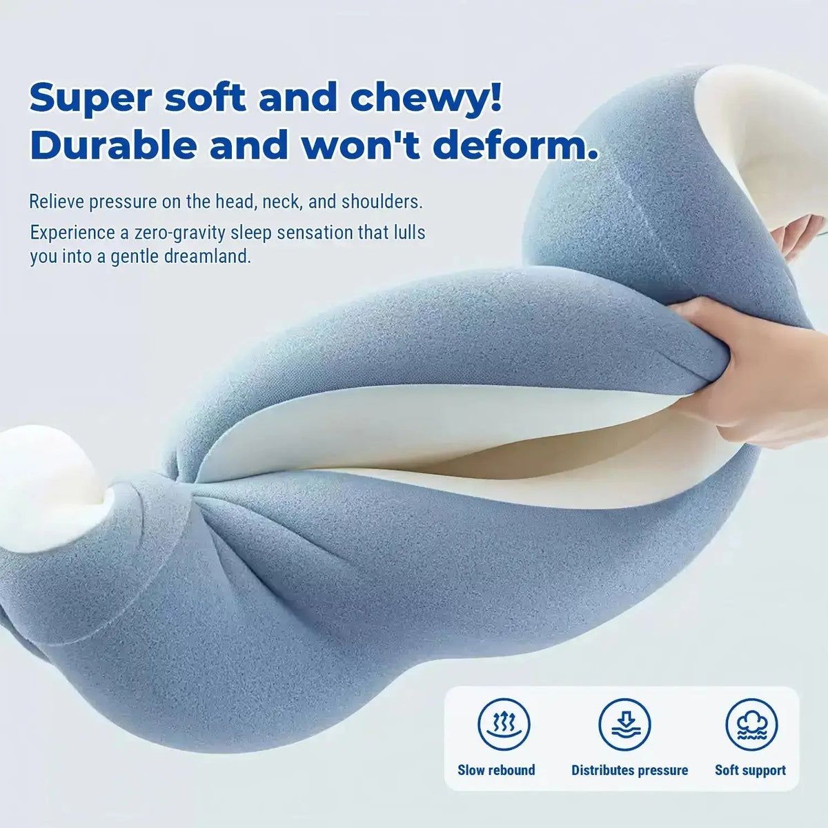 Velmesta Ergonomic Cervical Support Pillow