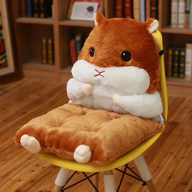 Velmesta Plush Hamster Backrest Cushion view 4