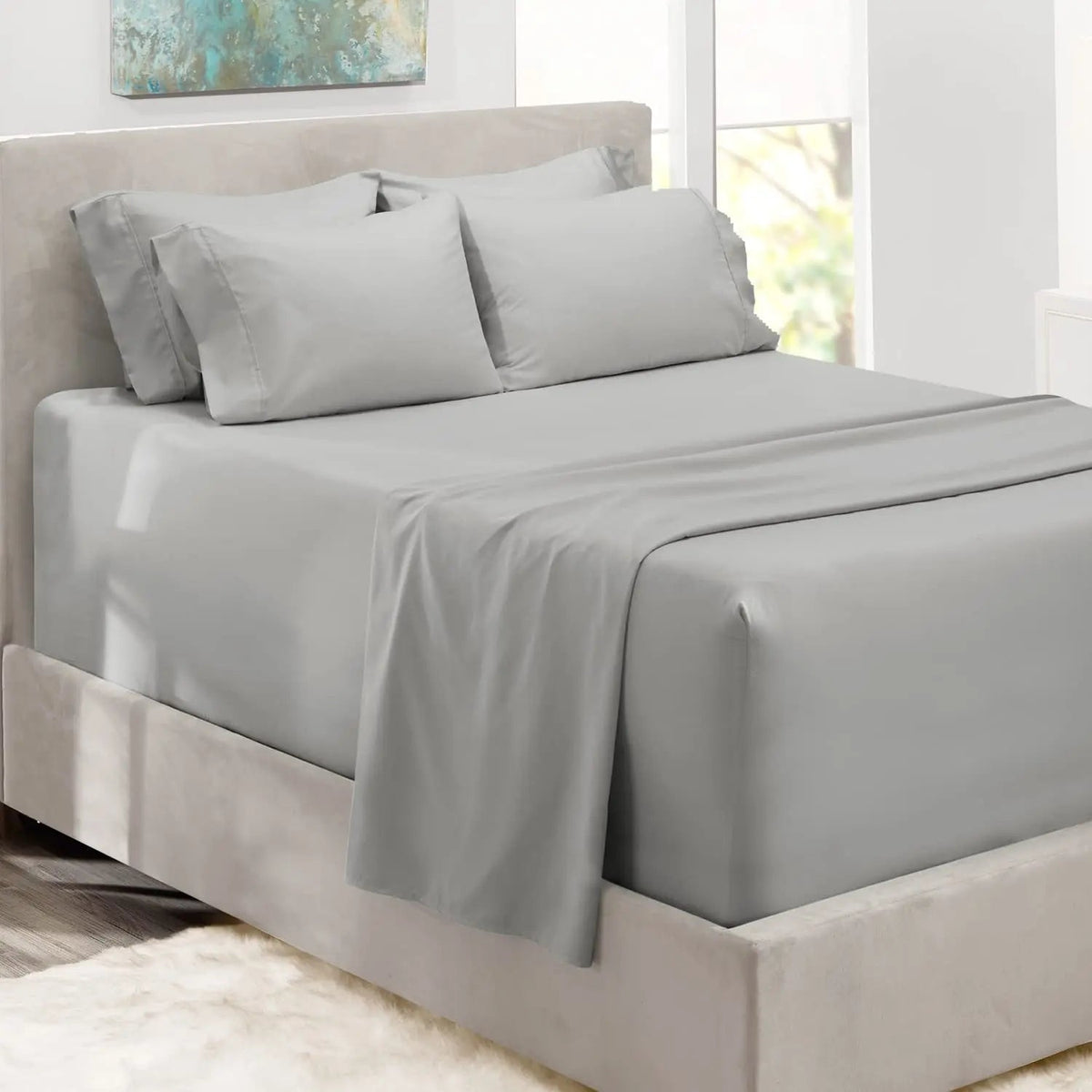 Velmesta Coordinated Microfiber Sheet Set