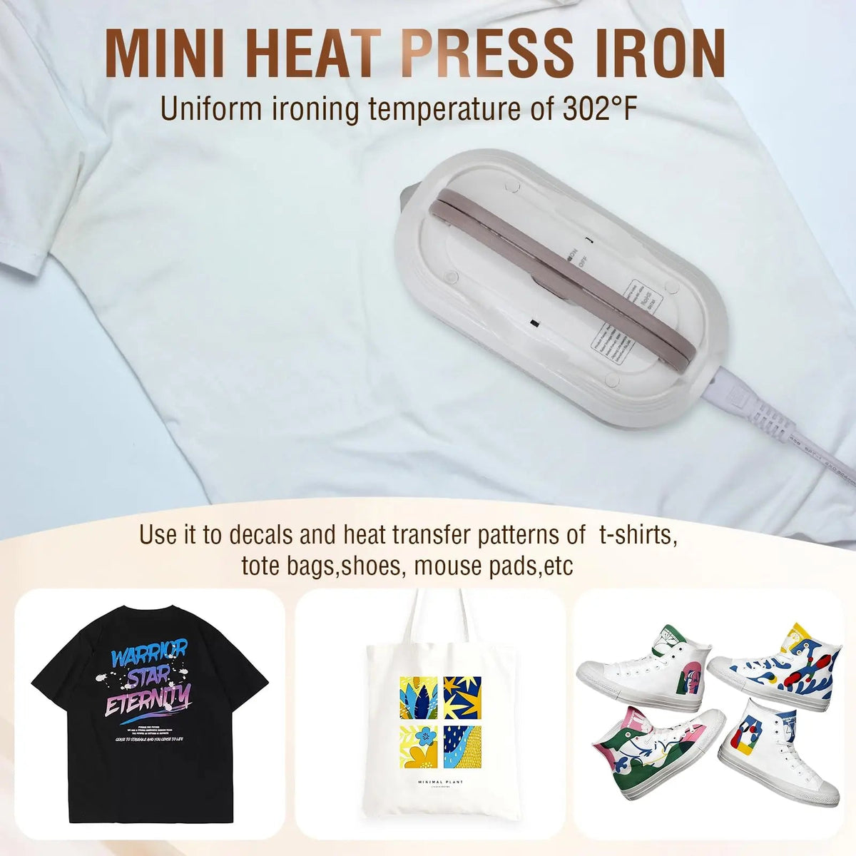 Velmesta Compact Mini Travel Iron