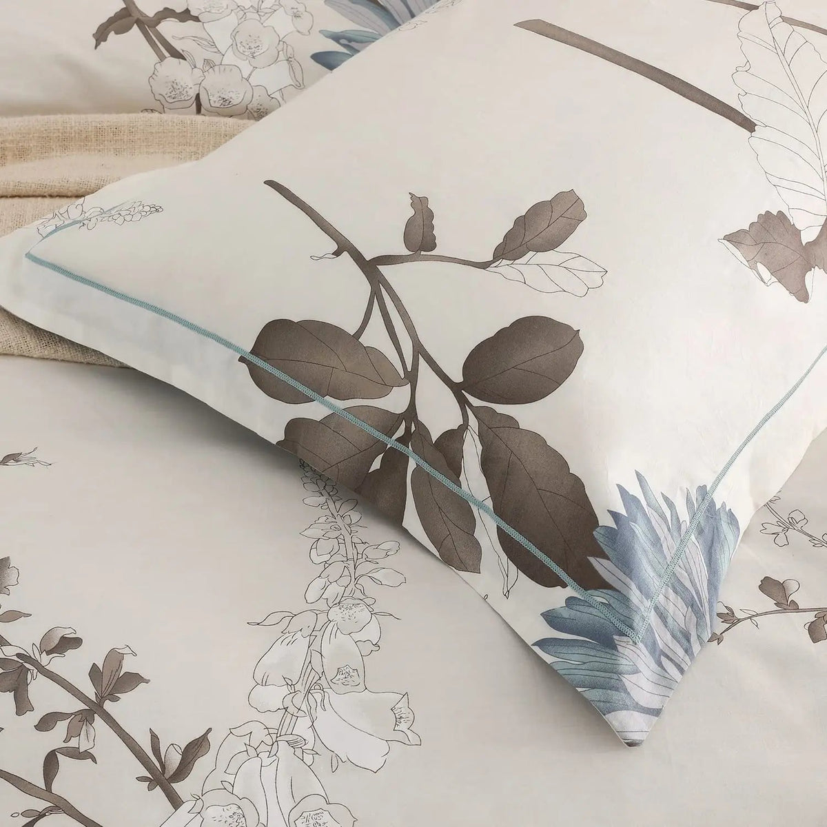 Velmesta Botanical Cotton Bedding Set