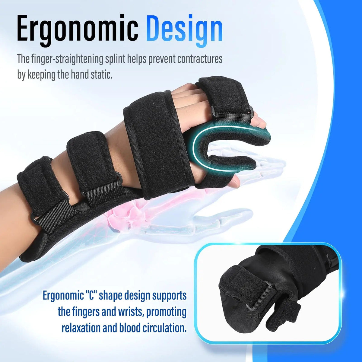 Velmesta Adjustable Hand Support Brace