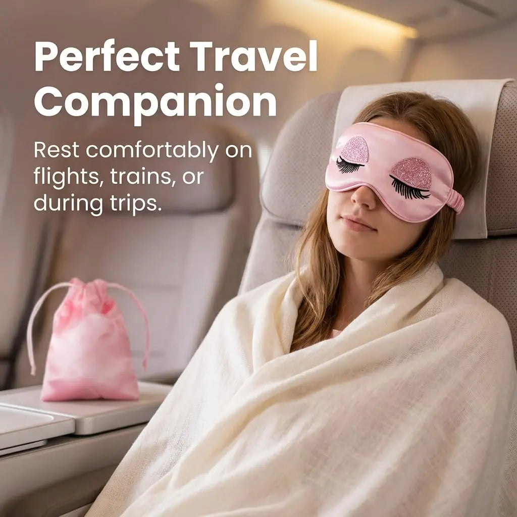 Velmesta Lightweight Plush Sleep Mask