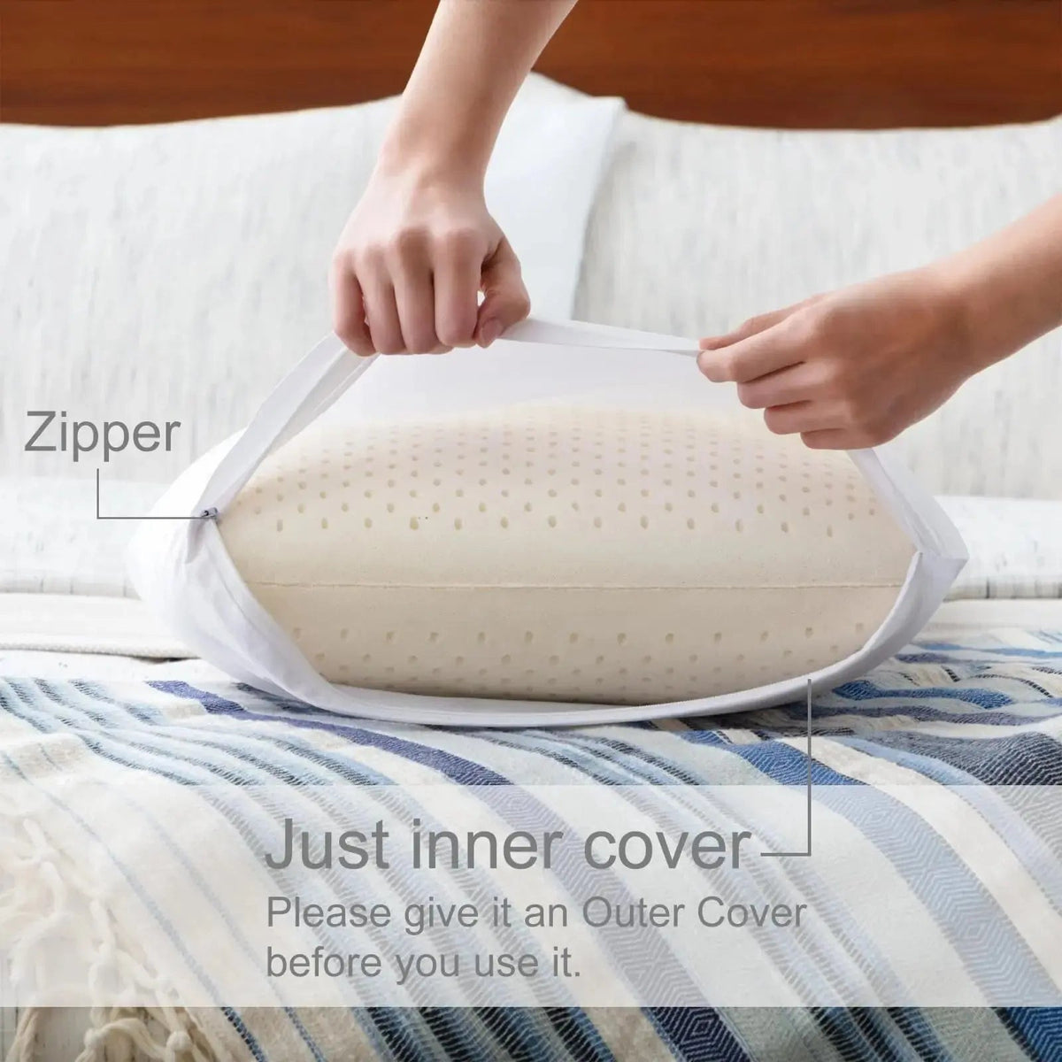 Velmesta Orthopedic Latex Pillow