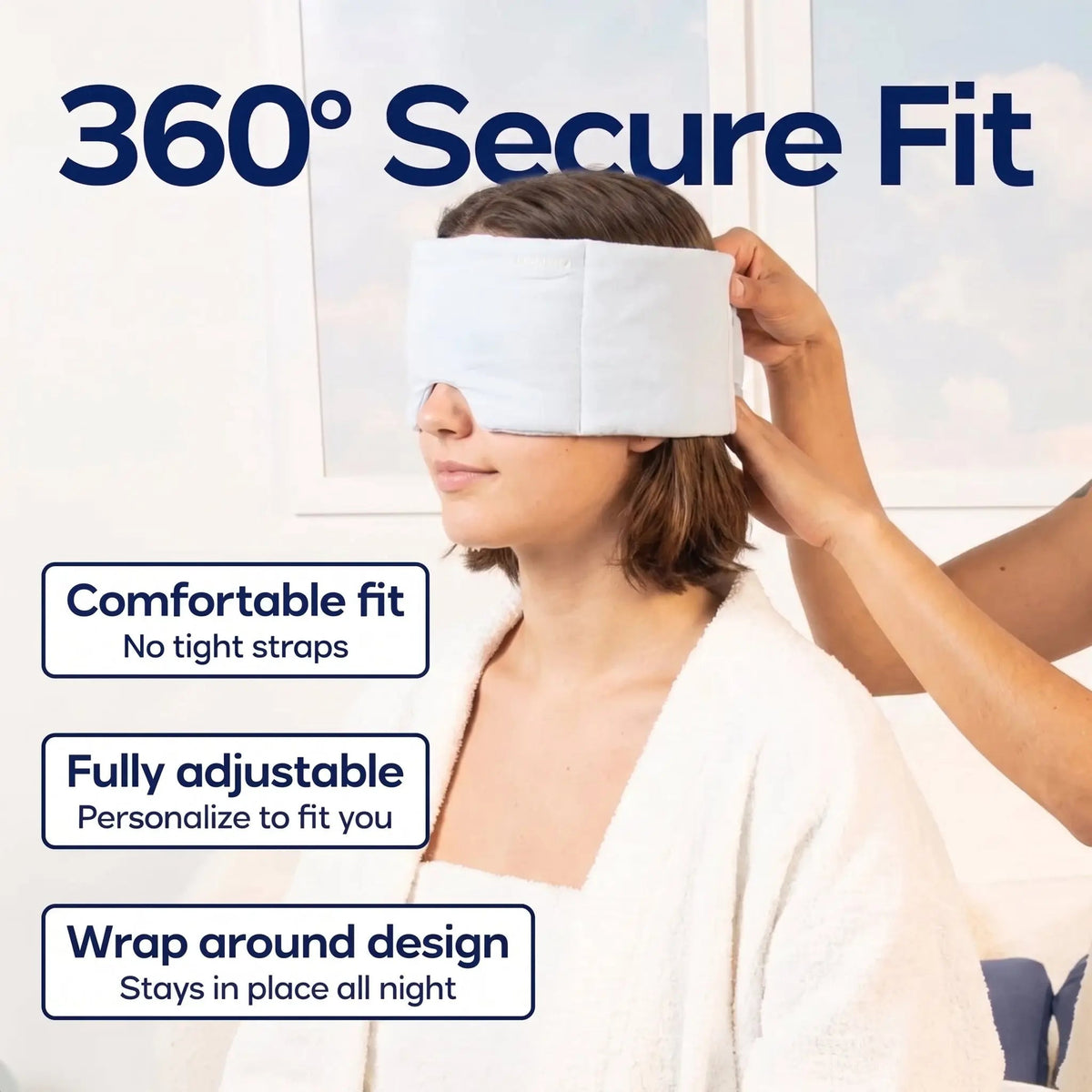 Velmesta Weighted Cooling Sleep Mask view 7