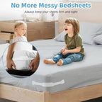 Velmesta Non-Slip Sheet Gripper Strap Set