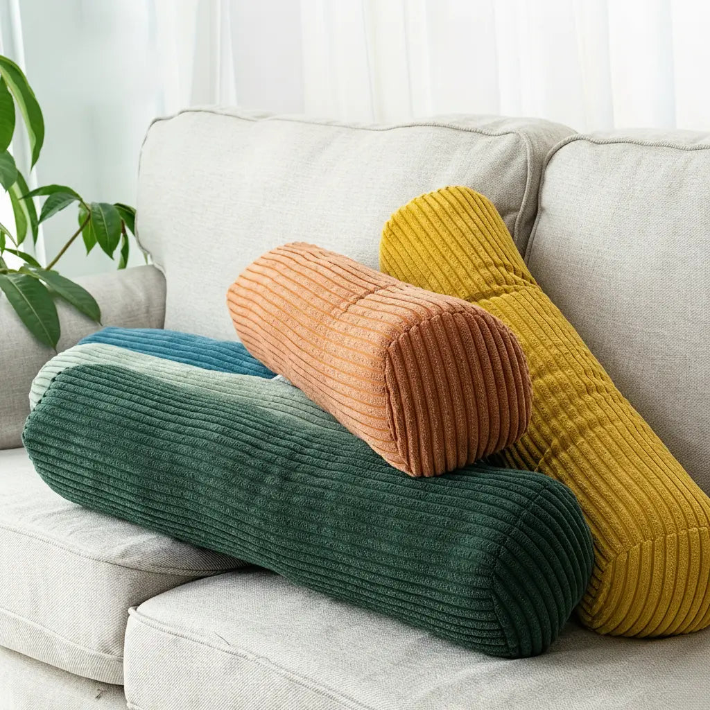 Velmesta Supportive Knit Bolster Cushion