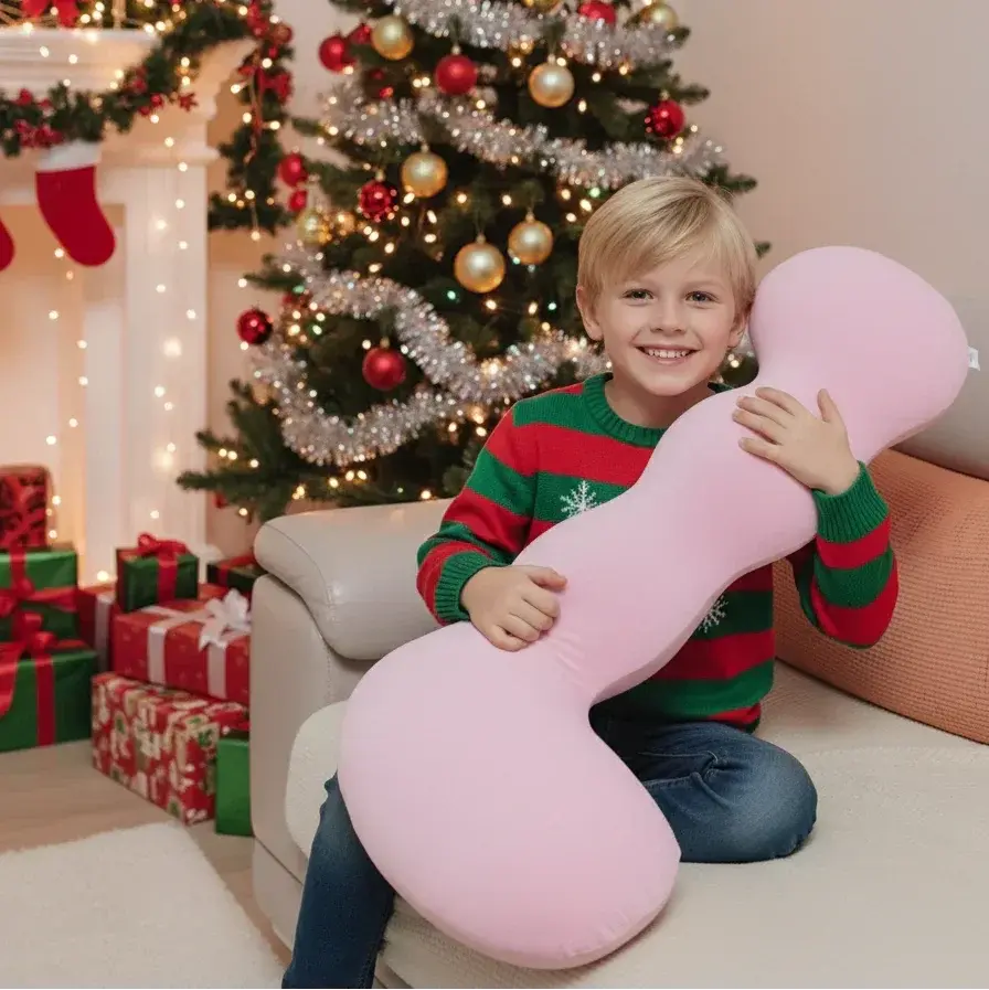 Velmesta Dino Full Body Pillow for side sleeping comfort