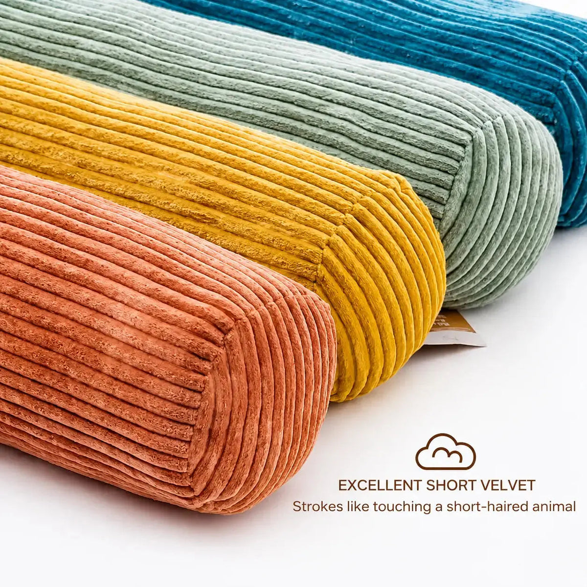 Velmesta Supportive Knit Bolster Cushion
