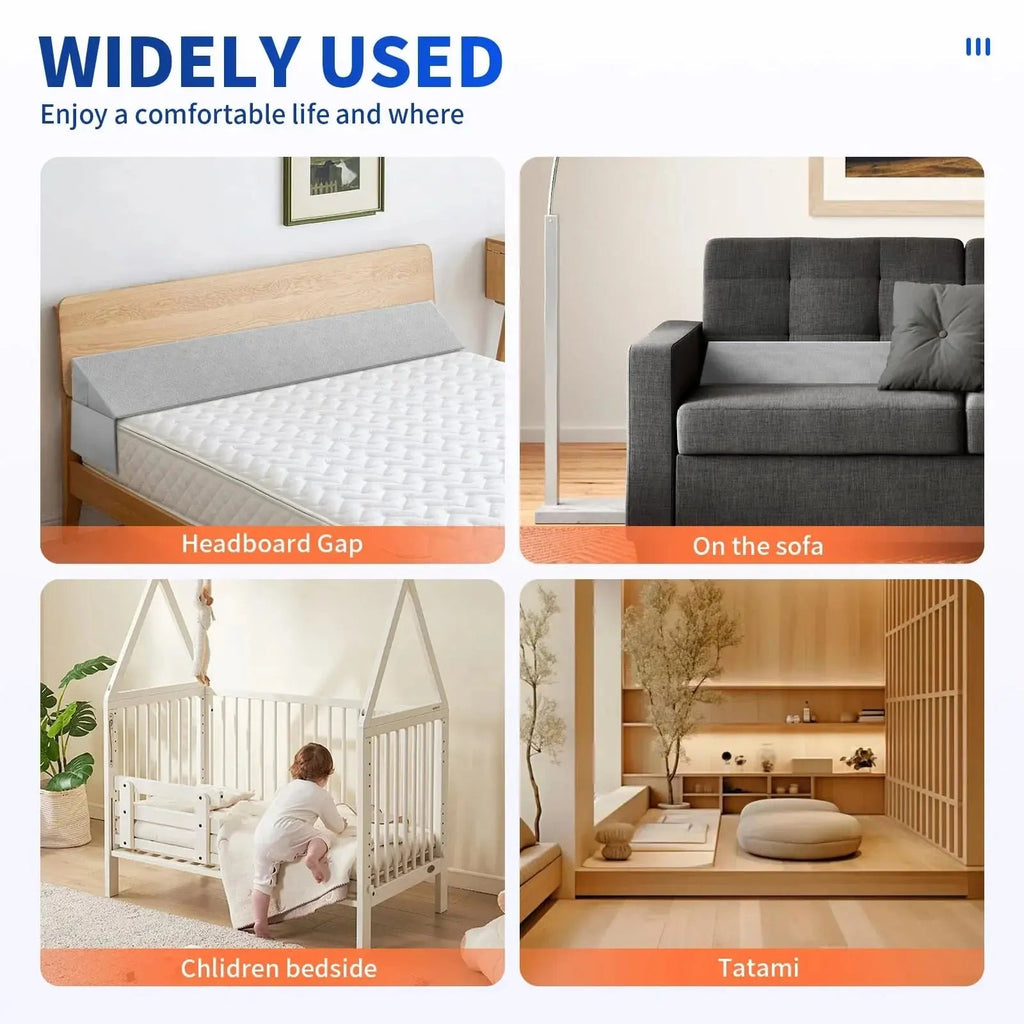 Velmesta Mattress Gap Wedge Pillow