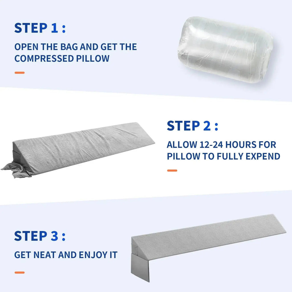 Velmesta Mattress Gap Wedge Pillow