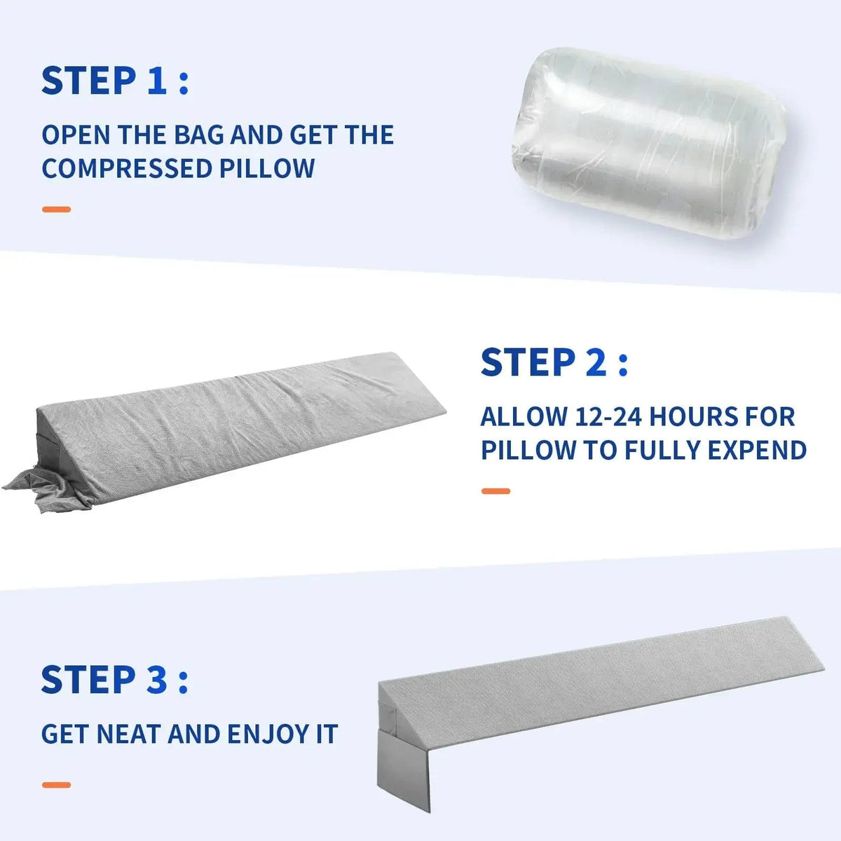 Velmesta Mattress Gap Wedge Pillow