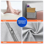 Velmesta Mattress Gap Wedge Pillow