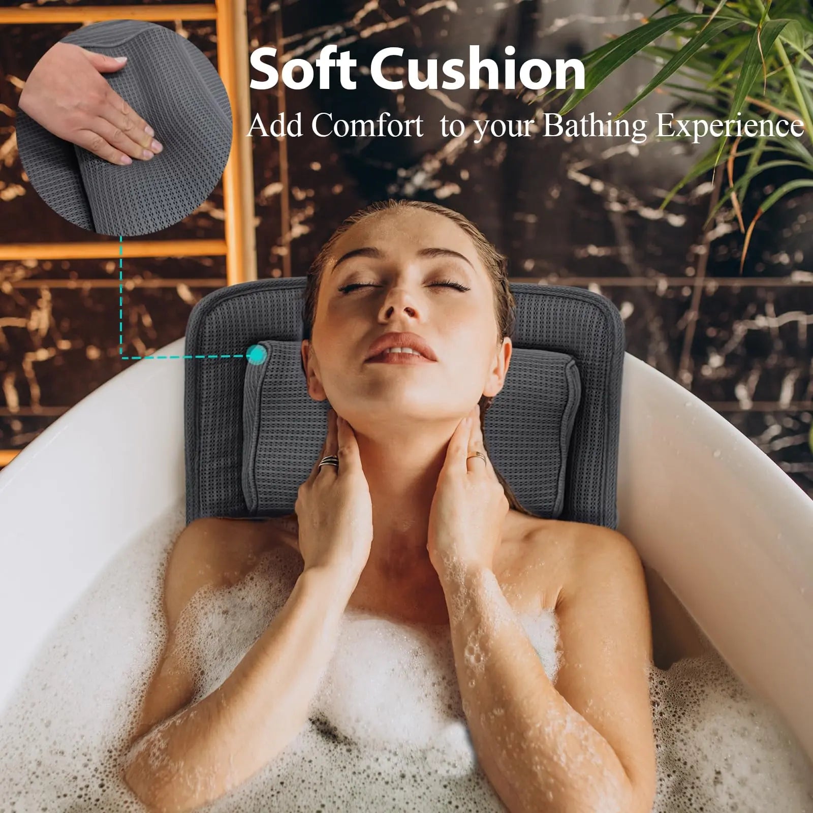 Velmesta Full Body Bath Pillow