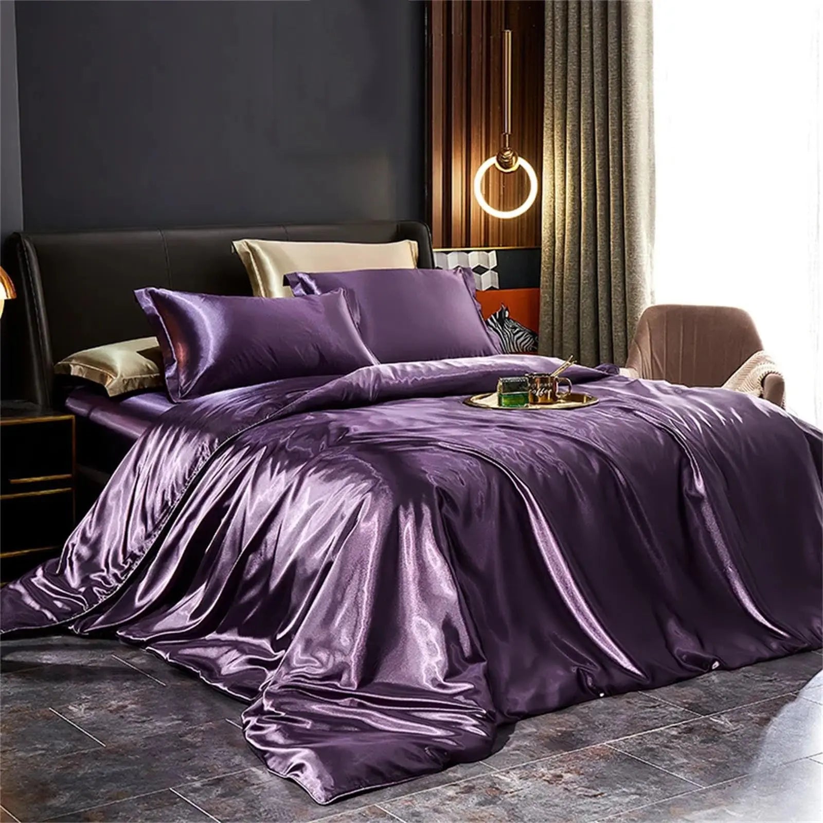 Velmesta Luxury Mulberry Silk Bedding Set