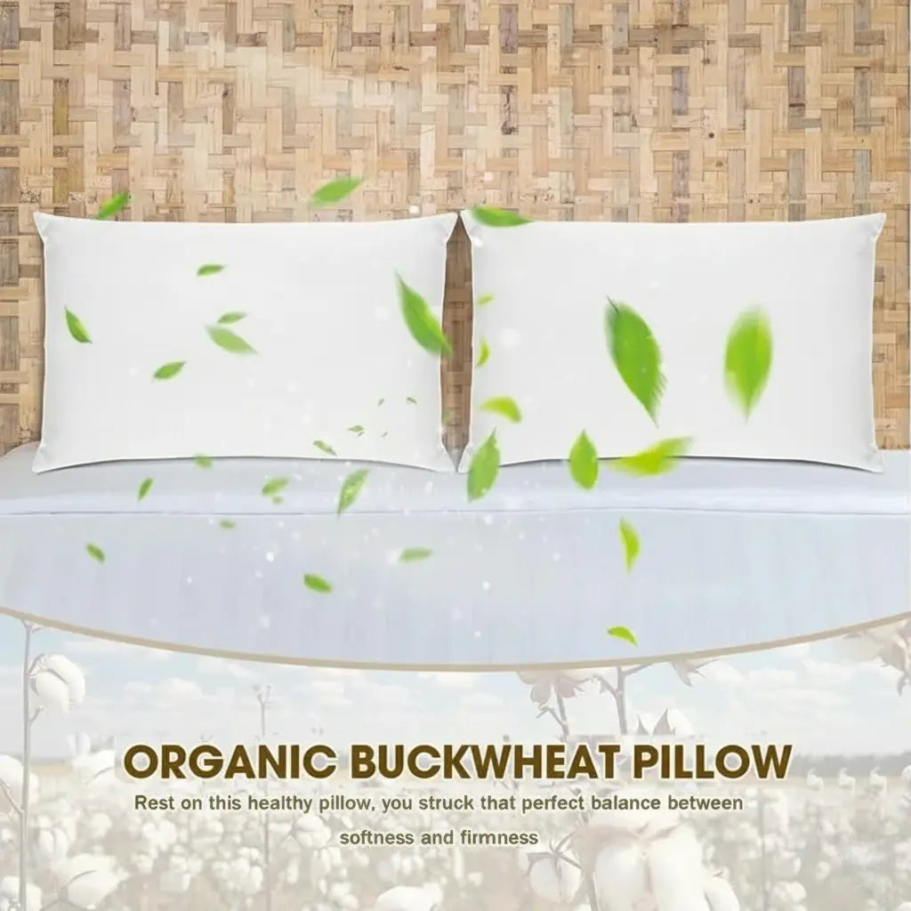 Velmesta Classic Buckwheat Hull Pillow view 3
