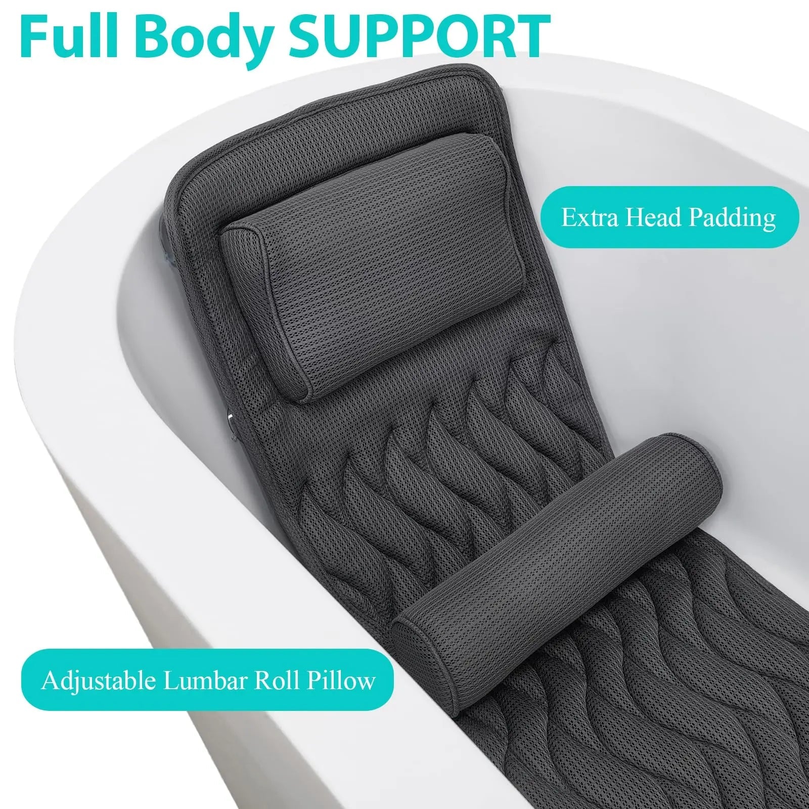 Velmesta Full Body Bath Pillow