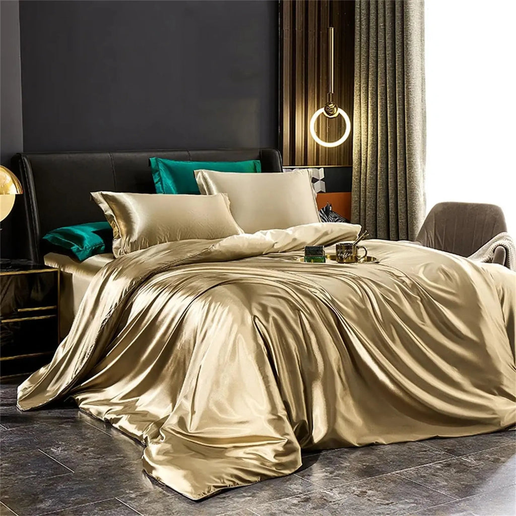 Velmesta Luxury Mulberry Silk Bedding Set