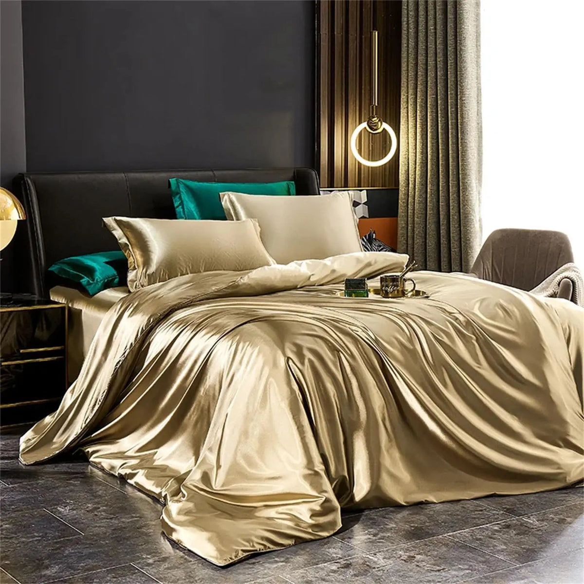 Velmesta Luxury Mulberry Silk Bedding Set