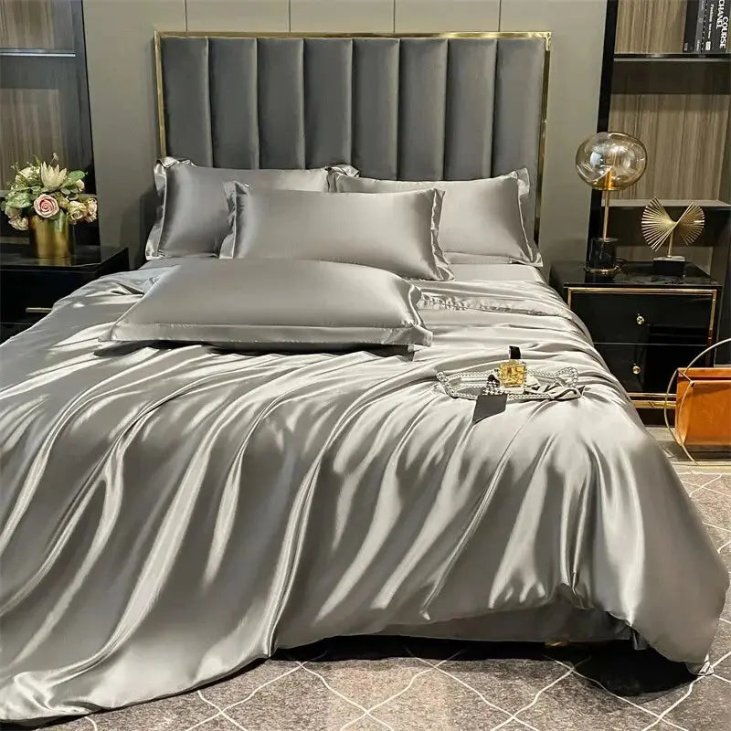 Velmesta Luxury Mulberry Silk Bedding Set