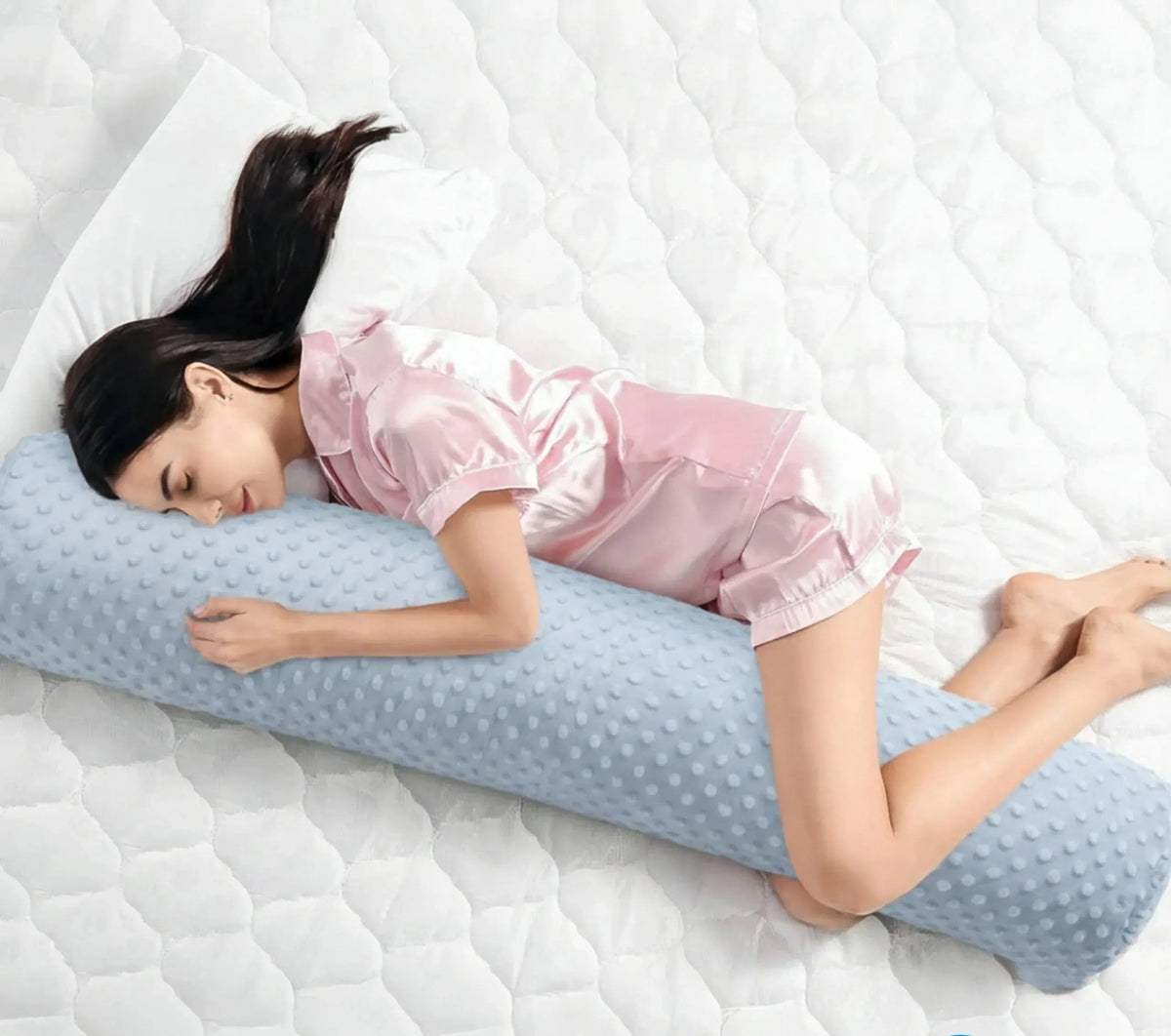 Velmesta Full Length Body Pillow in Sky Blue