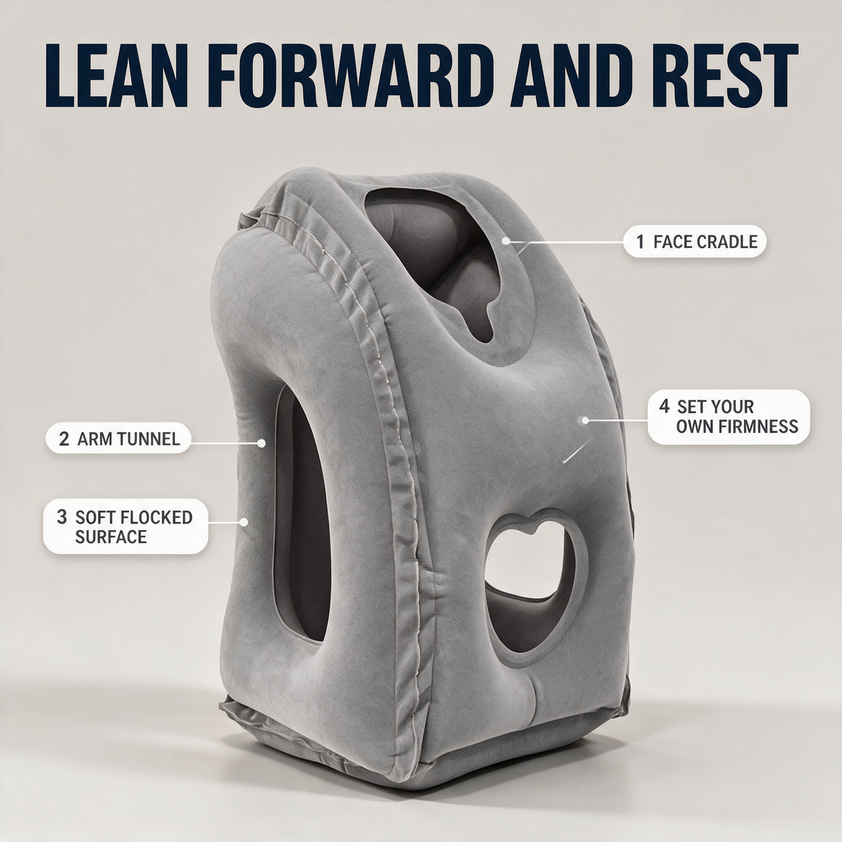 Built around a forward lean