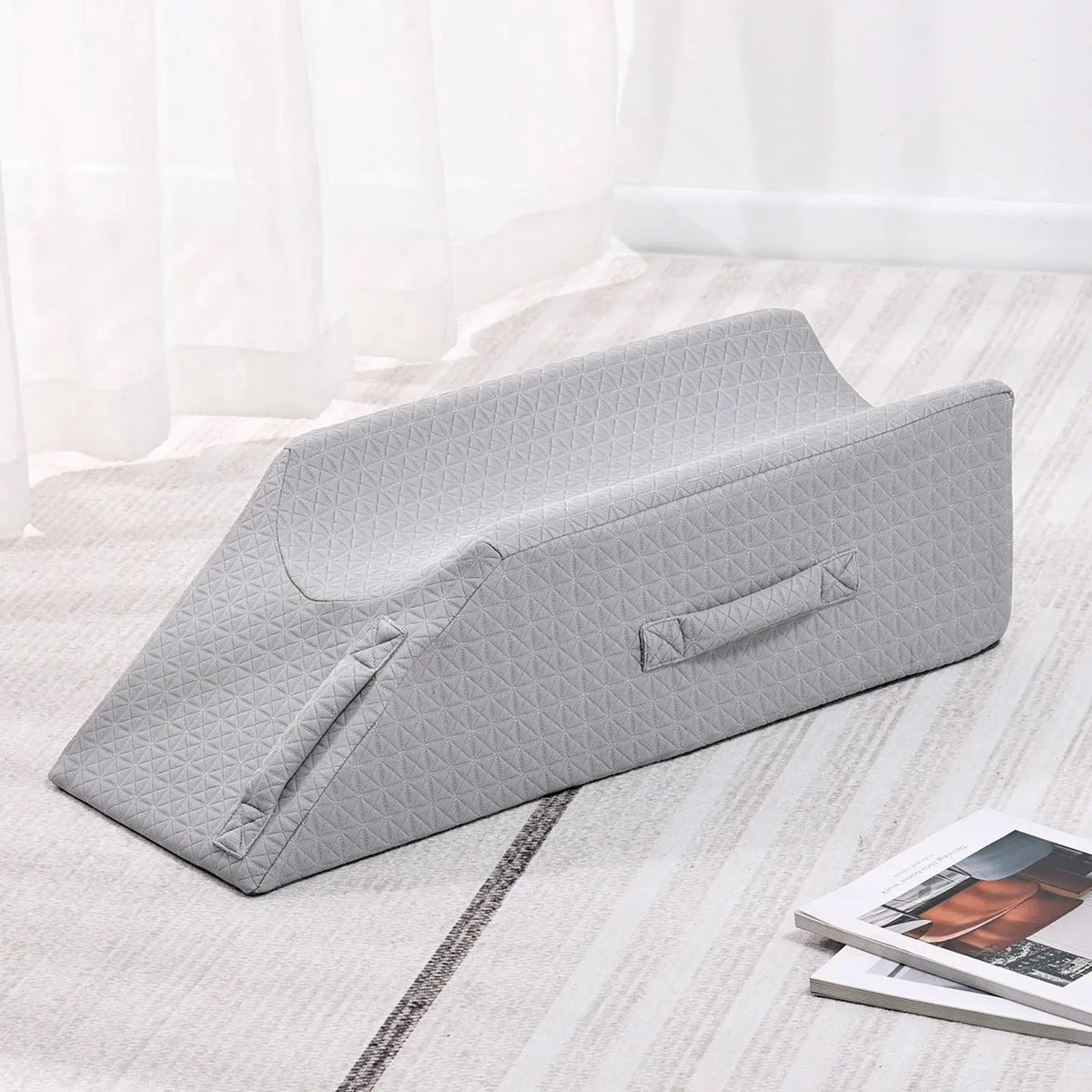 Velmesta Memory Foam Leg Elevation Wedge Pillow